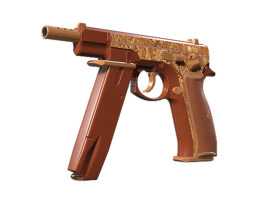 CZ75-Auto | Honey Paisley