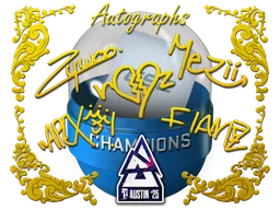 Austin 2025 Champions Autograph Capsule