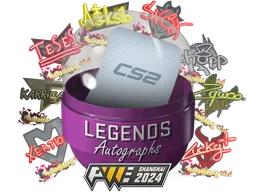 Shanghai 2024 Legends Autograph Capsule