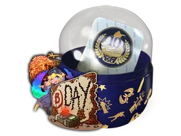 10 Year Birthday Sticker Capsule